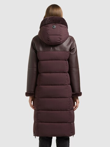khujo Wintermantel 'Miryam' in Rood
