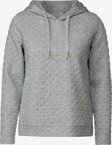 CECIL Sweatshirt in Grey: front