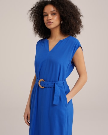 WE Fashion Jurk in Blauw