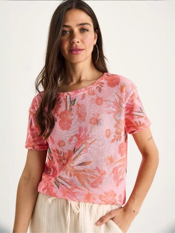 Maglietta di Bianco Lucci in rosa