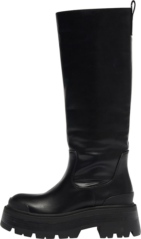 Pull&Bear Stiefel in Schwarz YR5432 Pull&Bear Stiefel in Schwarz YR5432