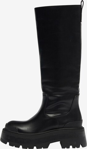 Pull&Bear Stiefel in Schwarz: predná strana