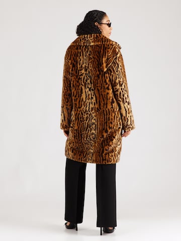 STAND STUDIO Vinterkappa i brun