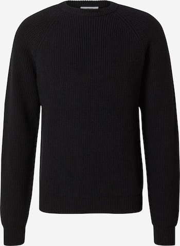 Pull-over 'Markus' DAN FOX APPAREL en noir : devant