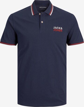 JACK & JONES Tričko 'ATLAS' – modrá: přední strana