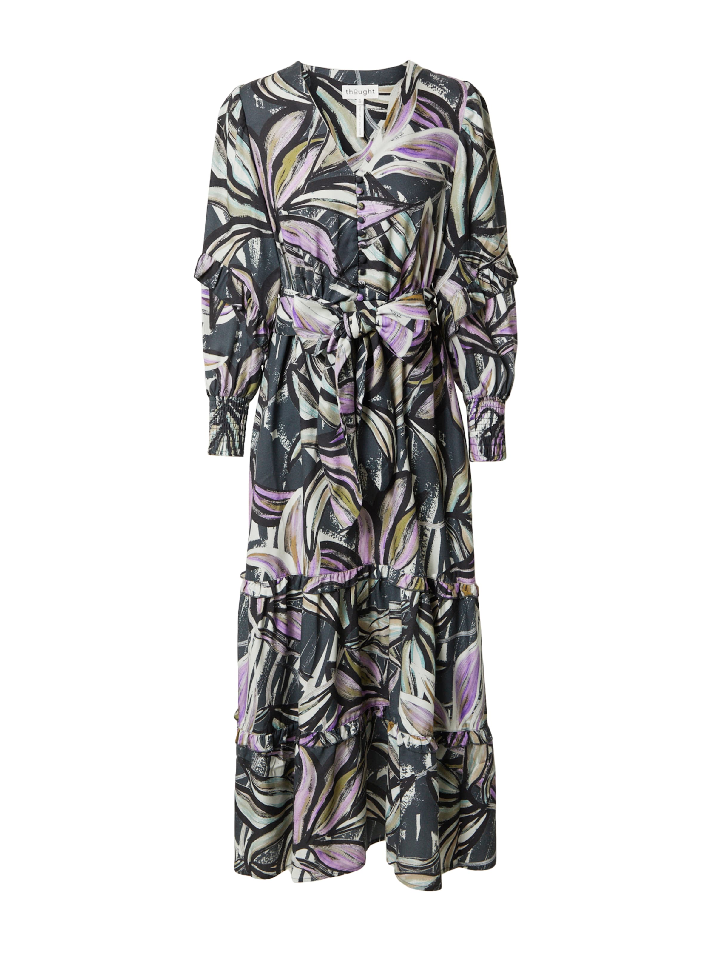 Thought Kleid 'Selene' in Grau: Vorderseite