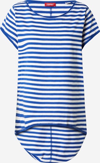 ESPRIT Shirt in Cobalt blue / White, Item view