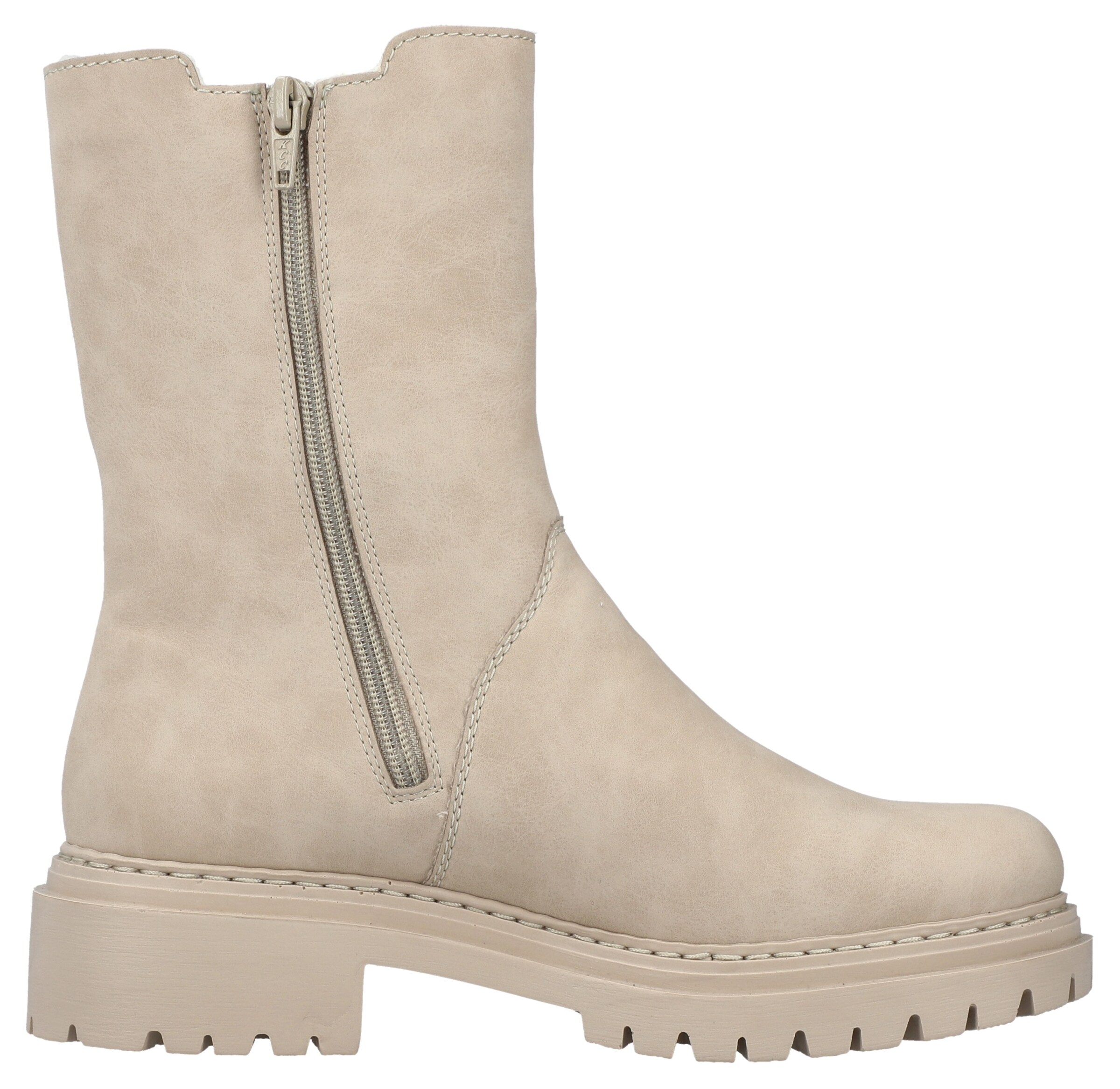 Rieker Chelsea boots in Beige