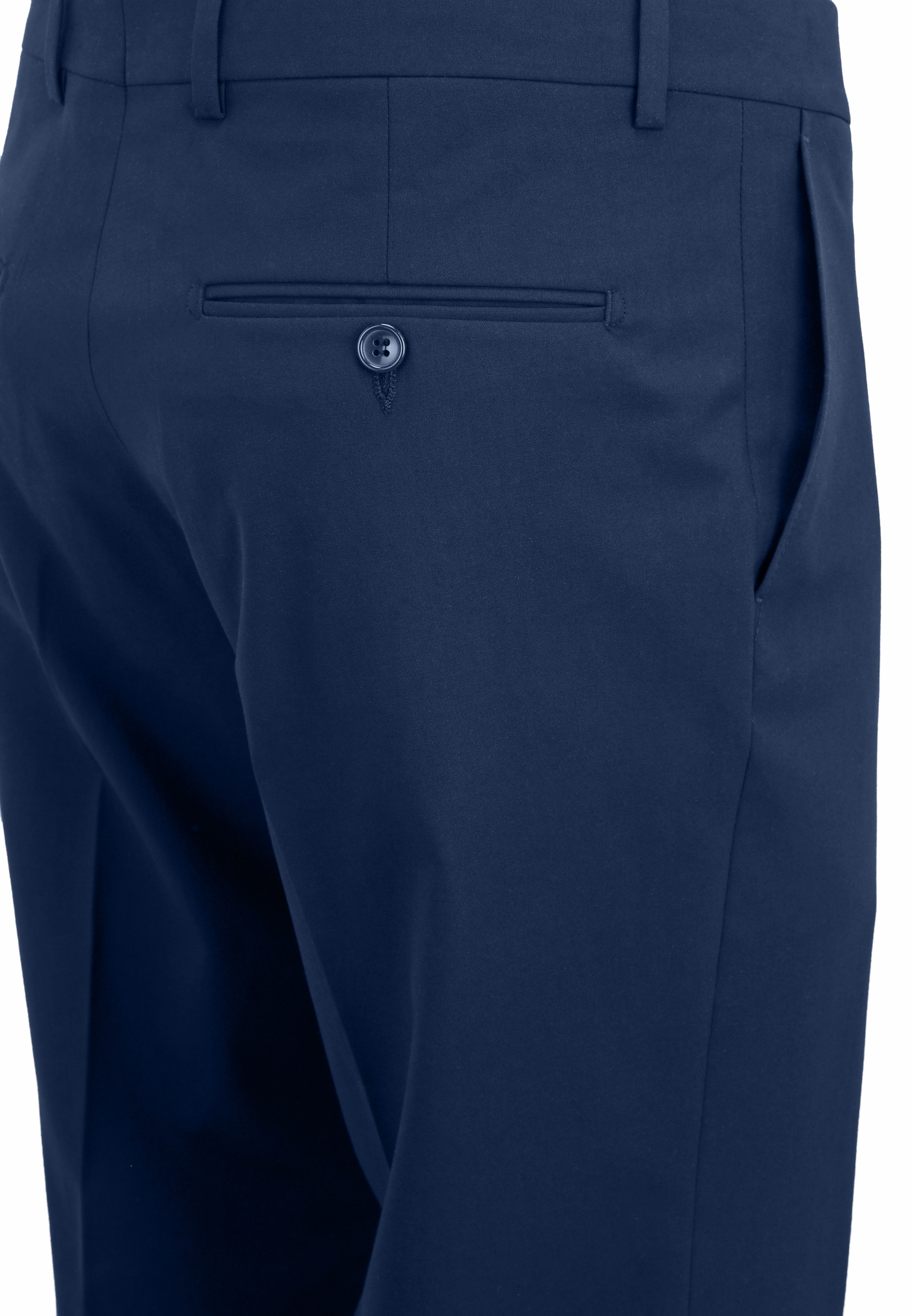 Coupe slim Pantalon Steffen Klein en bleu