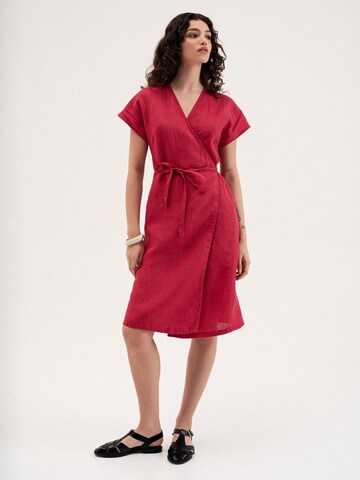 AmourLinen Dress 'Olivia' in Pink