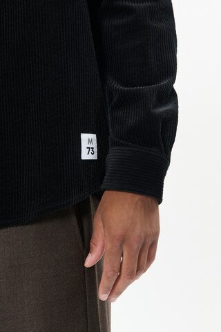 Matinique Comfort fit Button Up Shirt 'MABrize' in Black