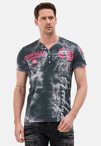 CIPO & BAXX T-Shirt in Grau