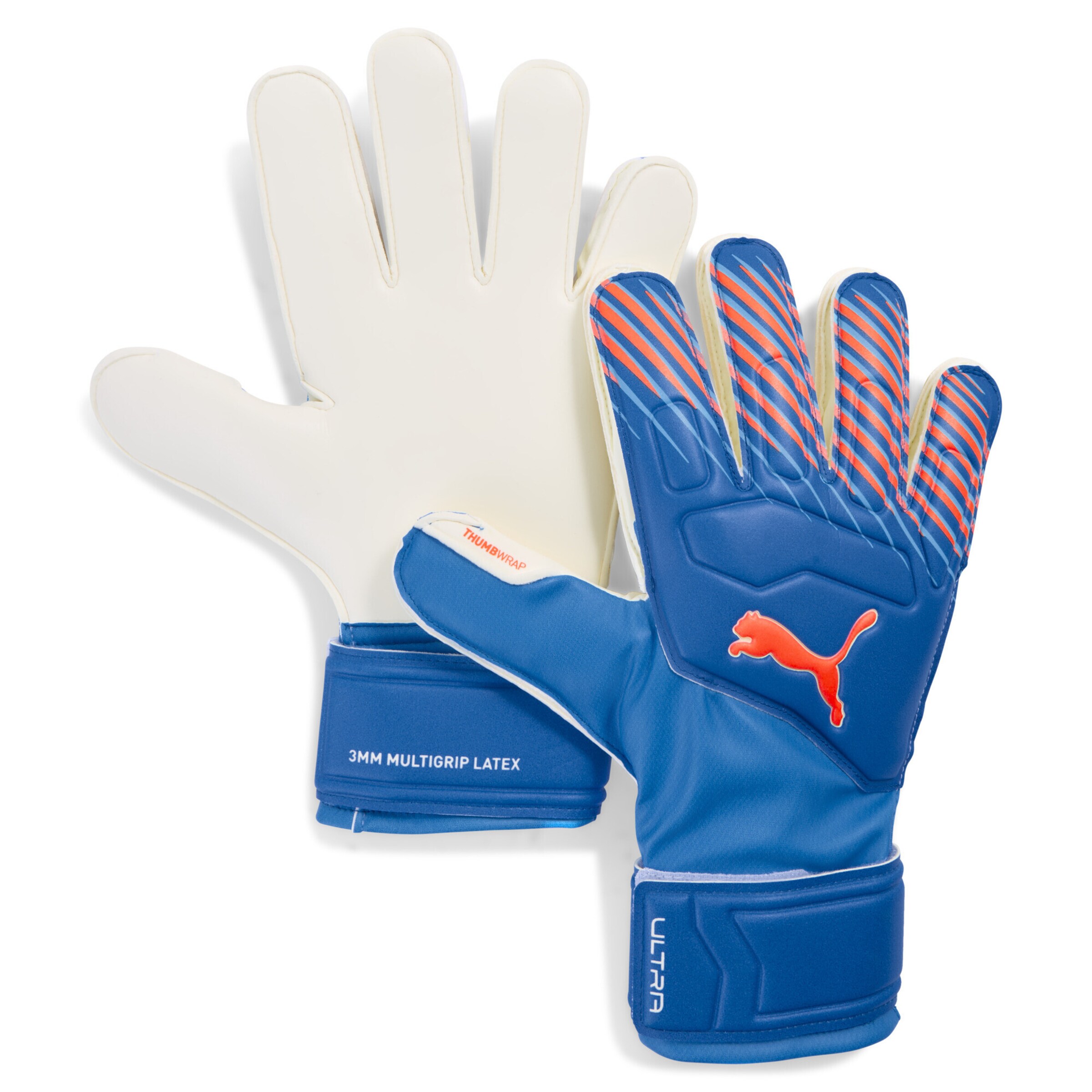 PUMA Sports gloves 'ULTRA Match' in Blue: front