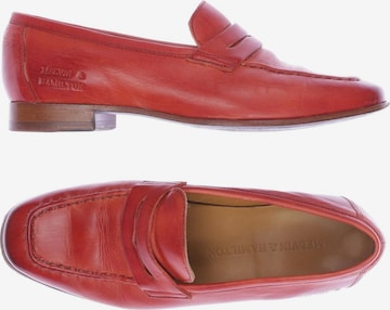 MELVIN & HAMILTON Flats & Loafers in 35 in Orange: front