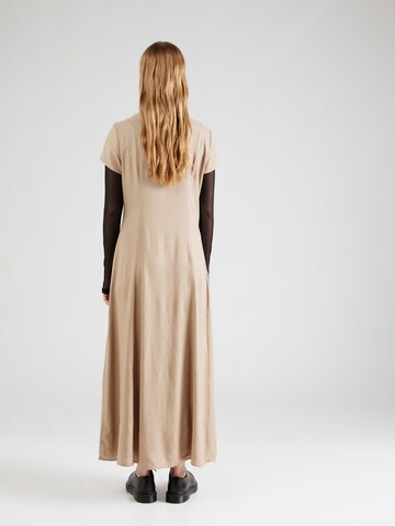 Monki Shirt dress in Beige