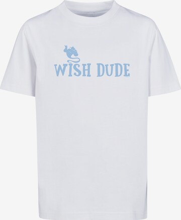 F4NT4STIC Shirt 'Aladin Wish Dude' in Weiß: predná strana