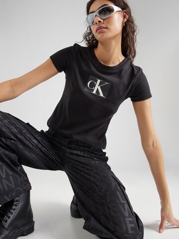 Calvin Klein Jeans T-Shirt in Schwarz