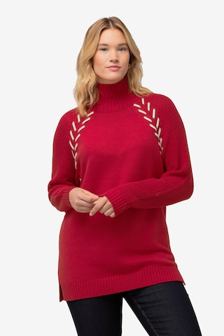 Ulla Popken Sweater in Red: front