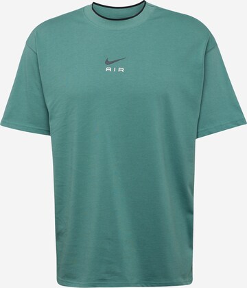 Nike Sportswear Majica 'AIR' | zelena barva: sprednja stran