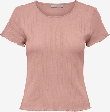 ONLY - Camisa 'CARLOTTA' em rosa: frente