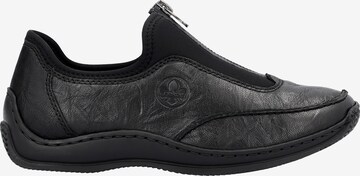 Rieker Slip On in Schwarz