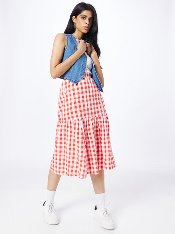 Monki Skirt in Orange