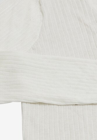 IPARO Knit Cardigan in White