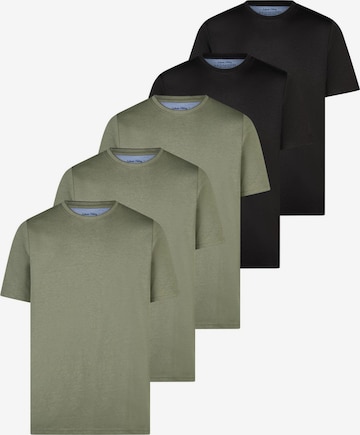 redmond Shirt 'Basic' in Grün: Vorderseite