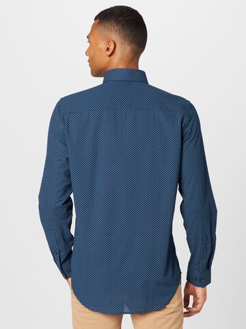 Matinique Regular fit Button Up Shirt 'Trostol' in Blue