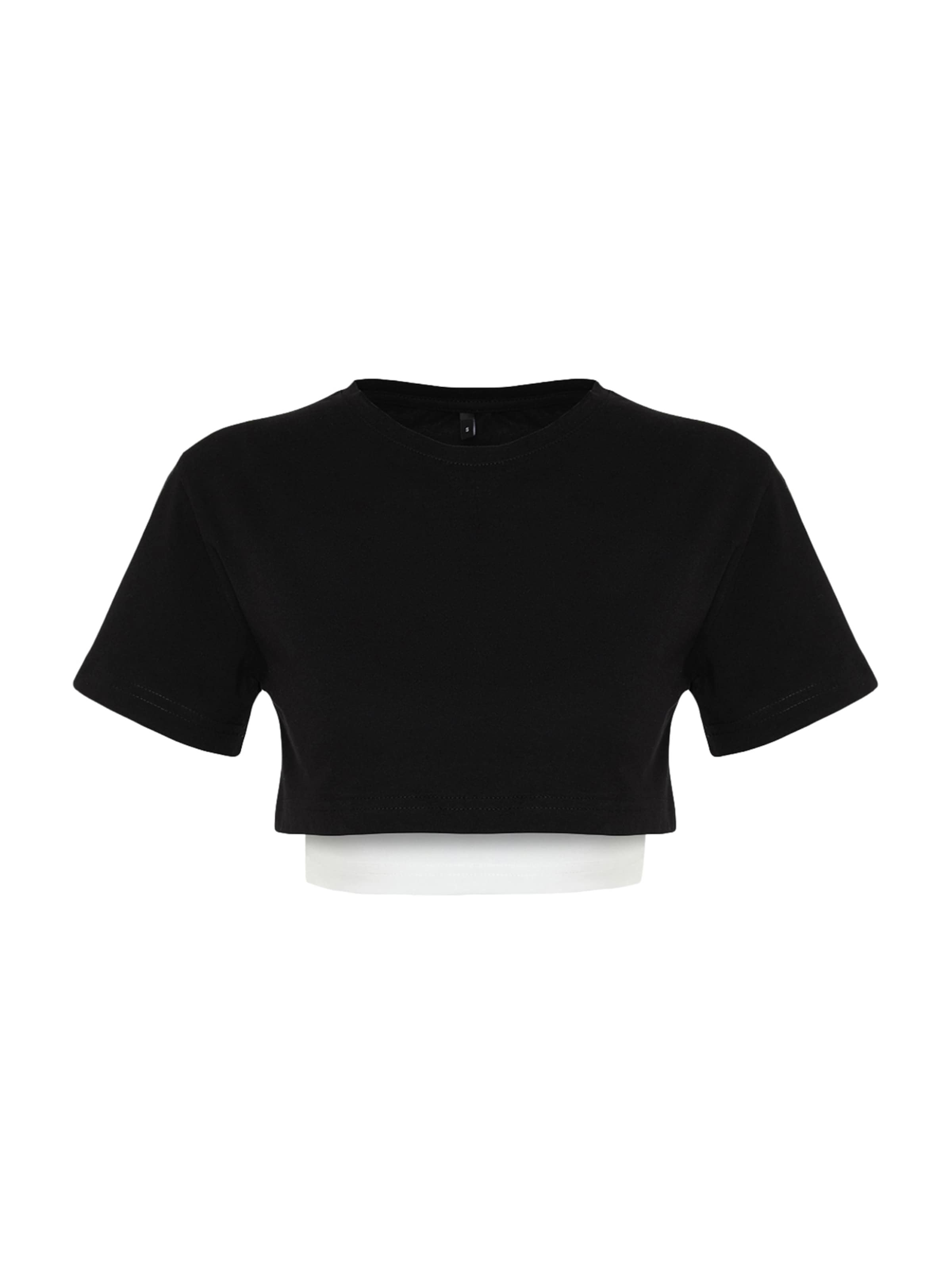 Maglietta di Trendyol in nero: frontale