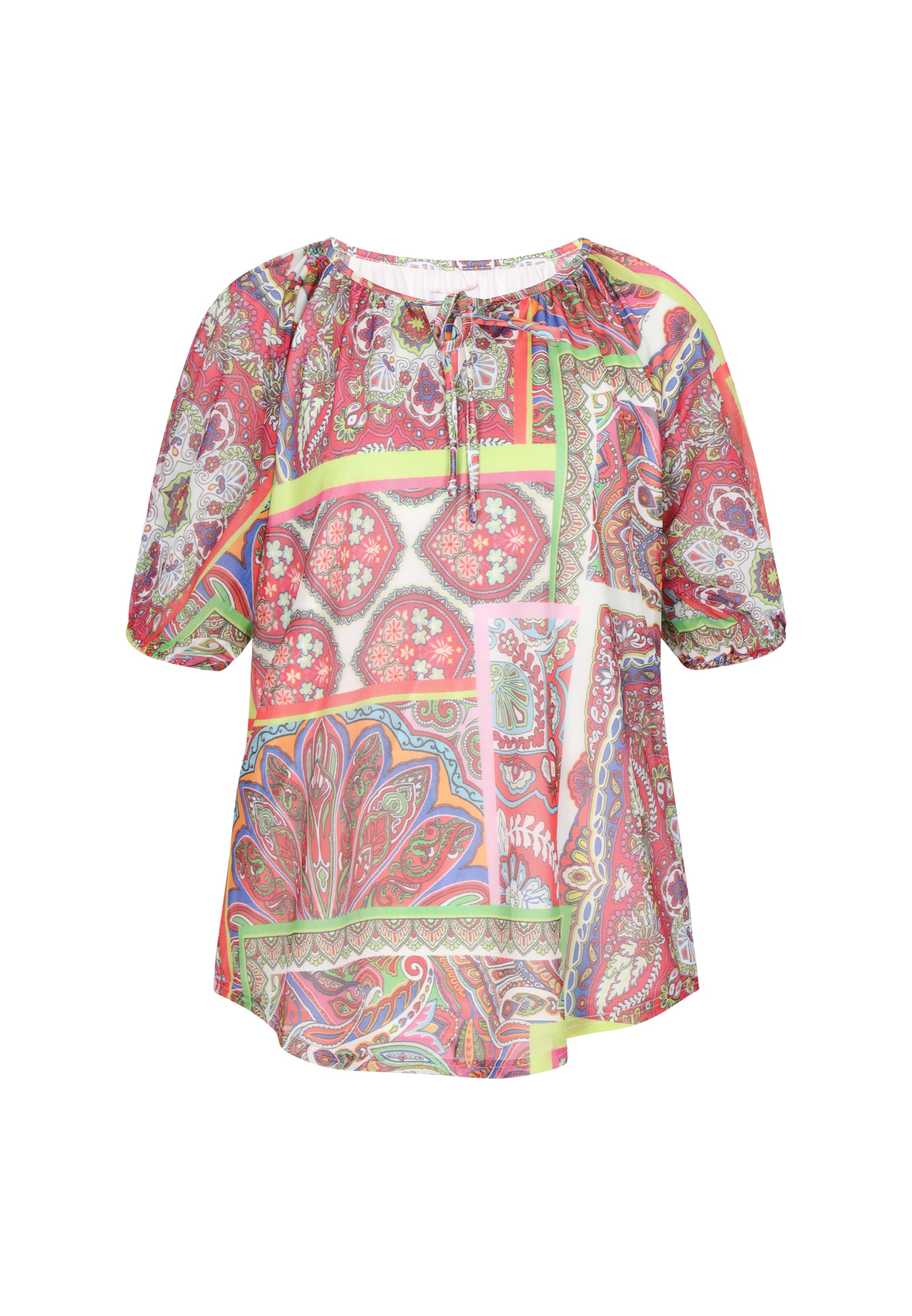 Chemisier usha FESTIVAL en rouge : devant