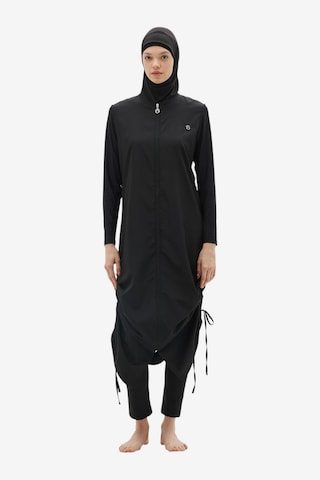 Maillot de bain C&City en noir : devant