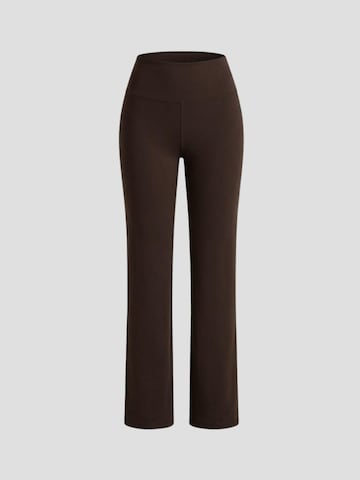 YO-GAYA Wide leg Leggings 'Ultra Wide Legging' in Bruin