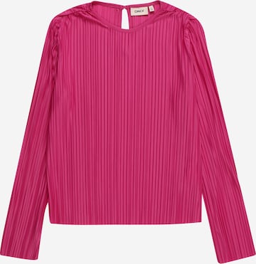 KIDS ONLY Bluse 'WRENLY' i pink: forside