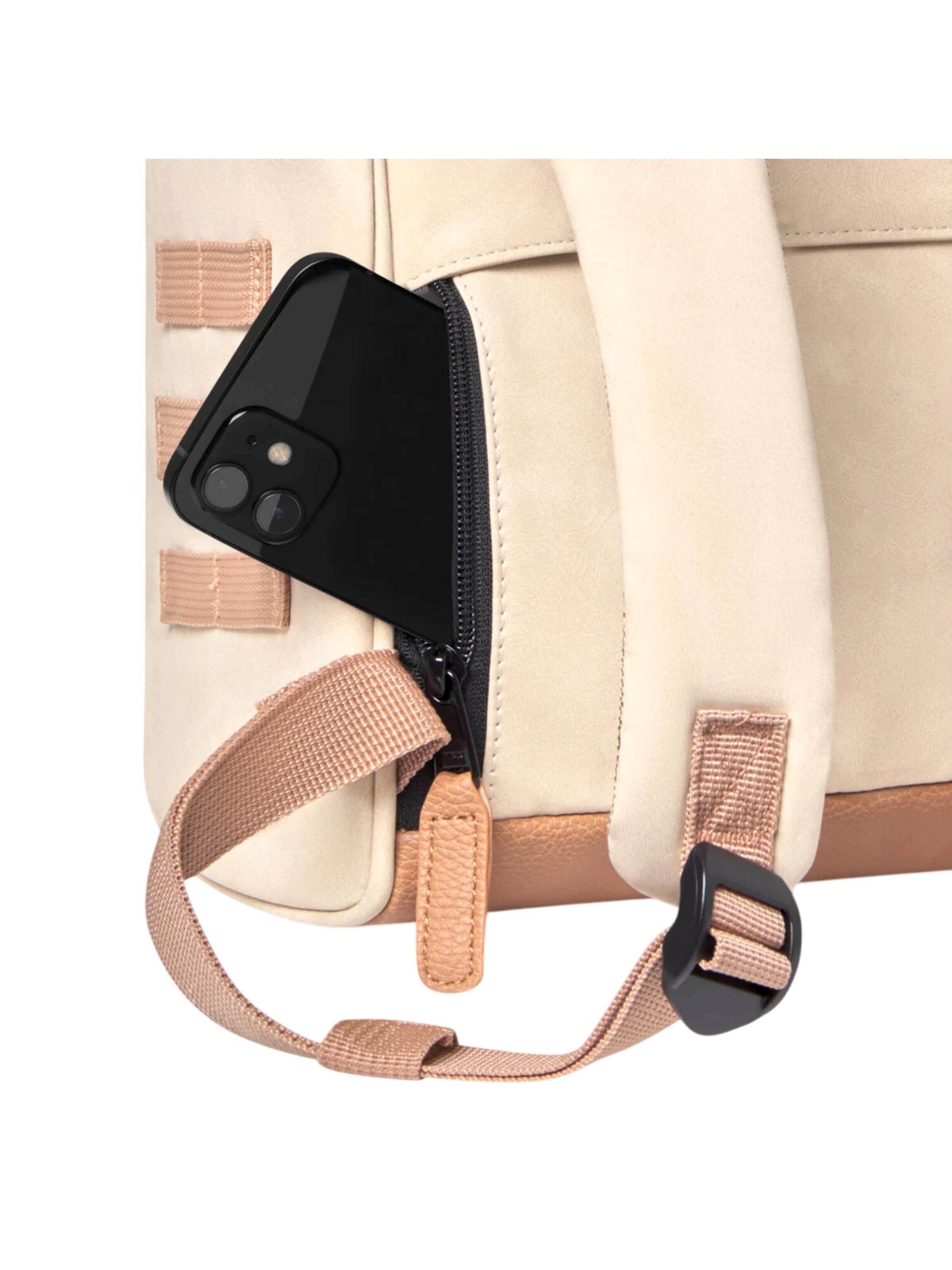 Cabaia Rucksack 'Andenne S'‌‌‌ in Beige