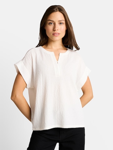 TOM TAILOR Shirt in White: front