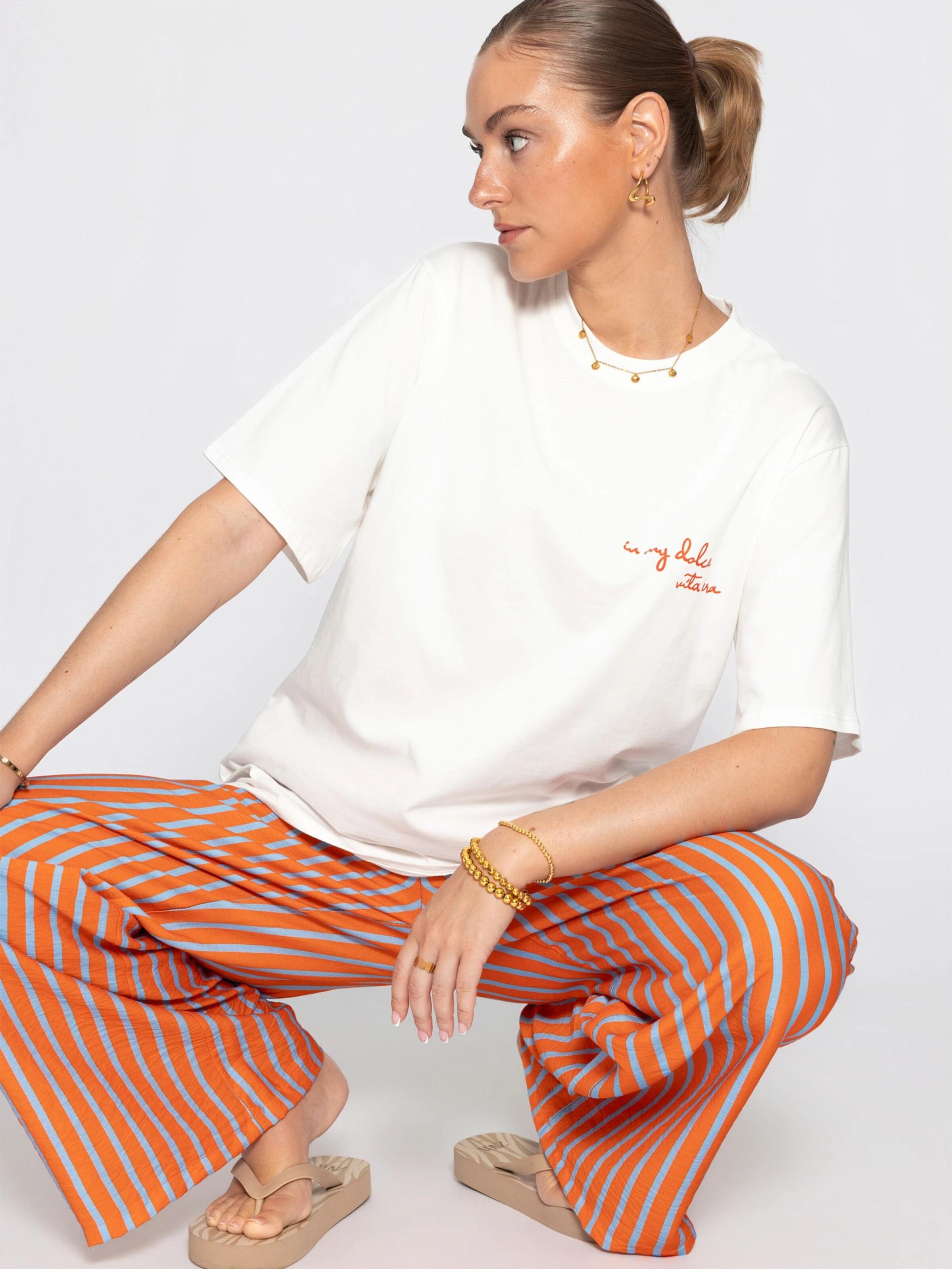 SASSYCLASSY T-shirt i vit