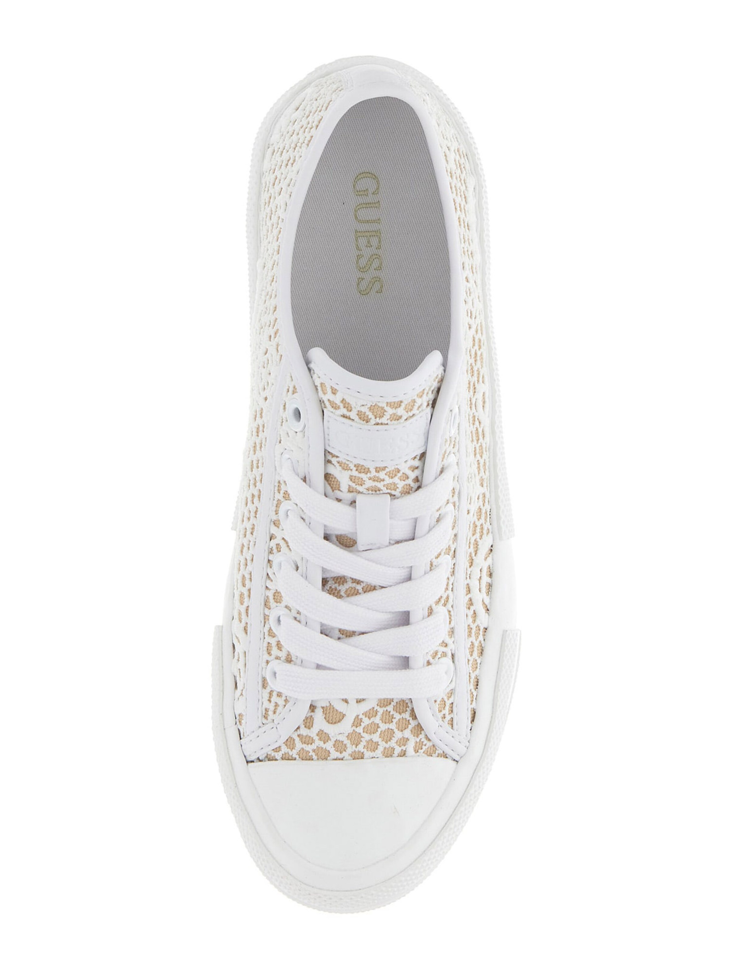 GUESS Sneaker 'CAREY2' in Weiß