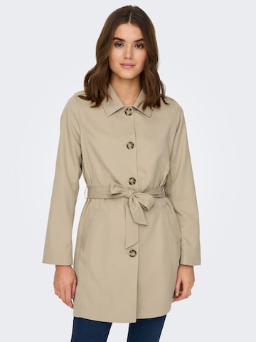 Manteau mi-saison 'Line' ONLY en beige