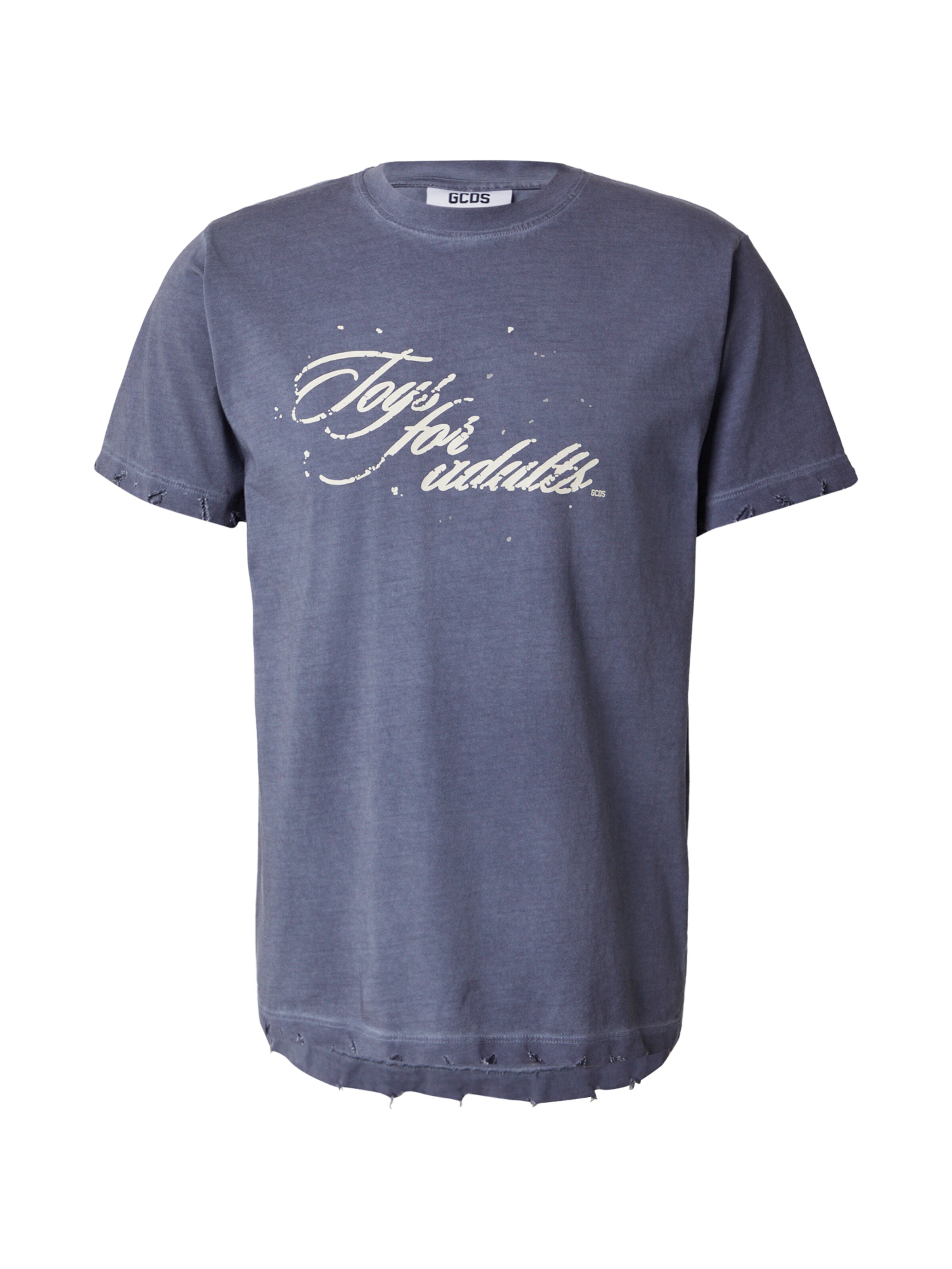 GCDS Tričko - Čierna: predná strana