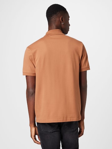 LACOSTE Regular Fit Poloshirt in Braun