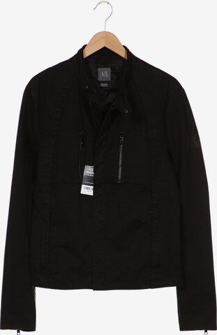 ARMANI EXCHANGE Jacket & Coat in L in Black: front