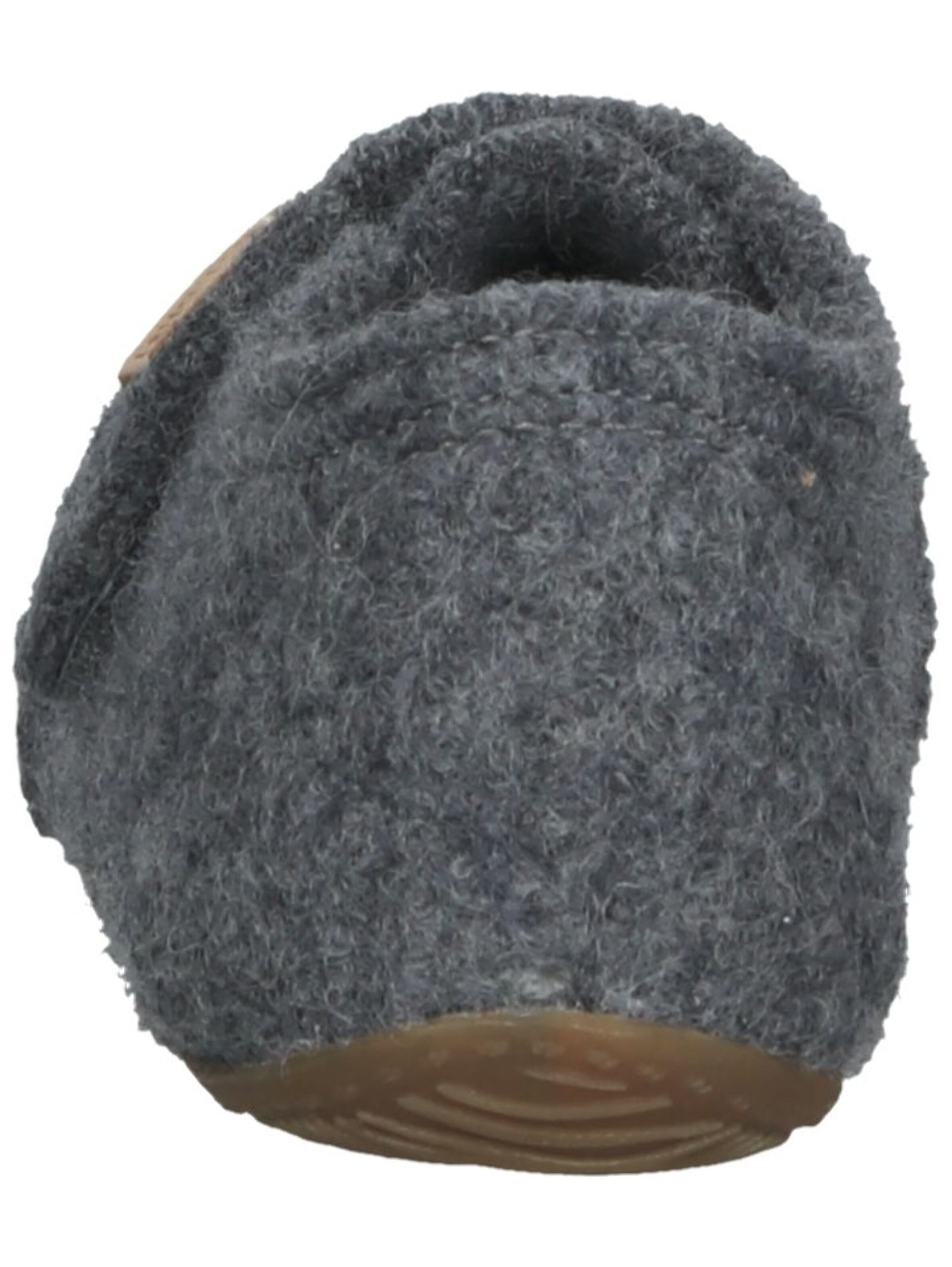 Pantoufle 'Tiger' Living Kitzbühel en gris