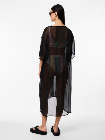 PIECES - Kimono 'ATRUD' em preto