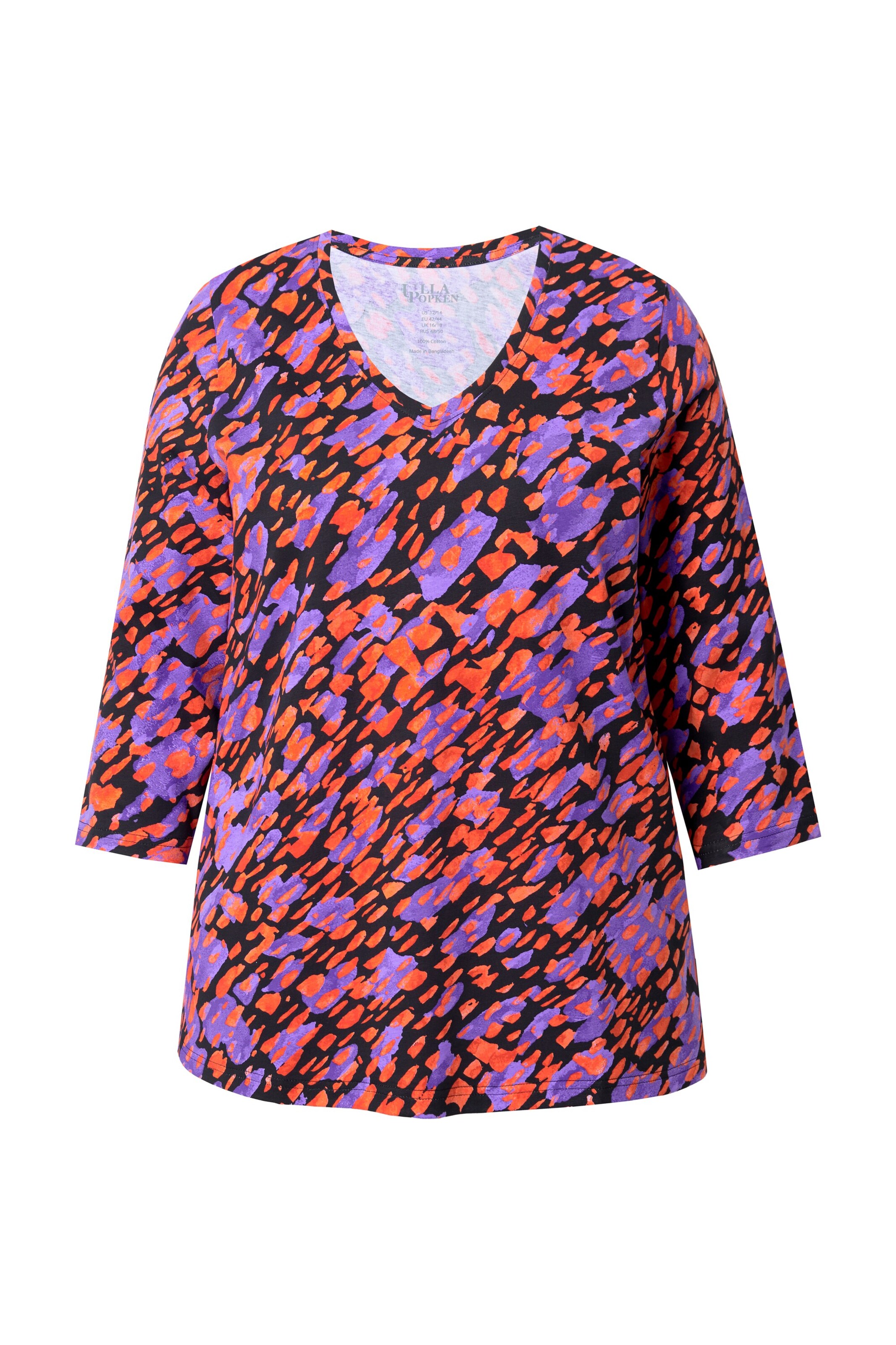Ulla Popken Shirt in Mixed colours: front