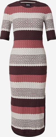 smėlio BOSS Megzta suknelė 'Etanah': priekis