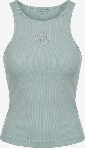 Top 'W6RP39 KD092' di GUESS in verde: frontale