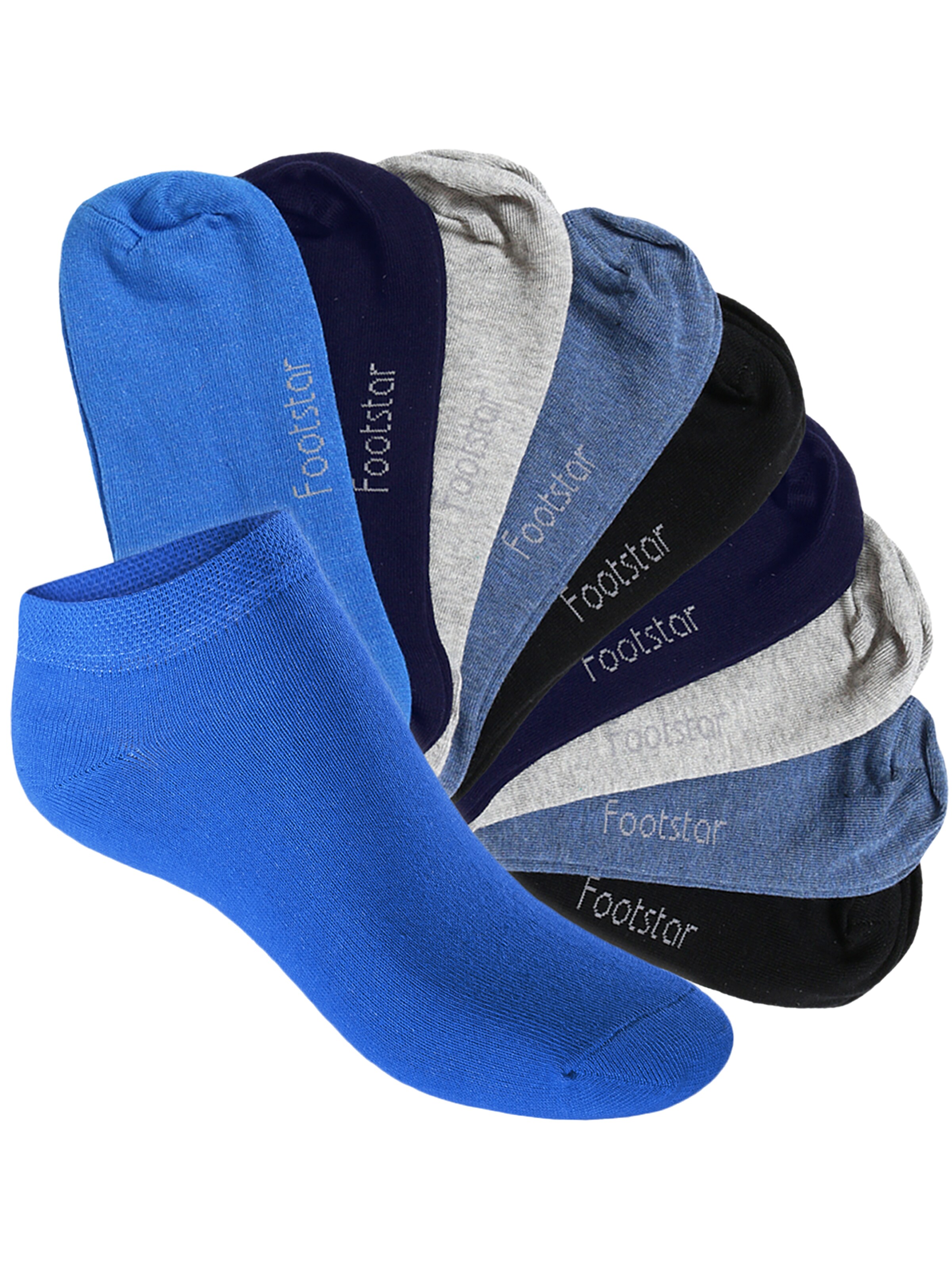 footstar Socken 'EVERYDAY! Kinder'‌ in Blau: Vorderseite