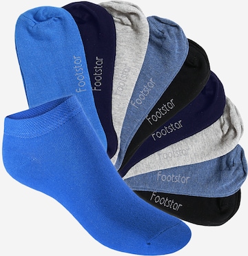 footstar Socken 'EVERYDAY! Kinder' in Blau: Vorderseite