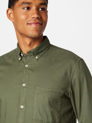 žalia Marc O'Polo Standartinis modelis Marškiniai
